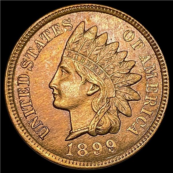 1899 RED Indian Head Cent UNCIRCULATED