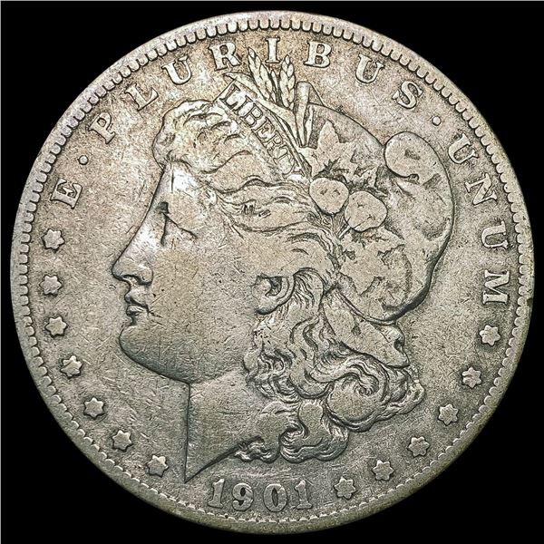 1901-S Morgan Silver Dollar LIGHTLY CIRCULATED