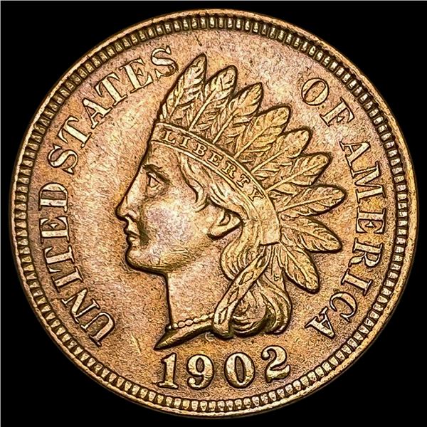 1902 RED Indian Head Cent UNCIRCULATED