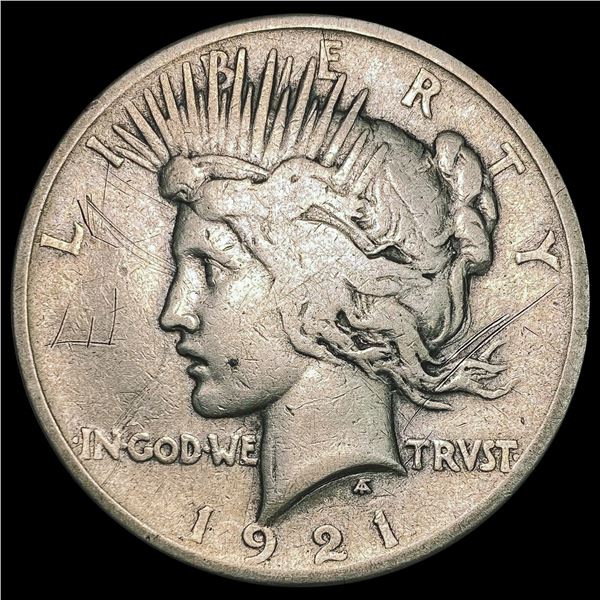 1921 Silver Peace Dollar NICELY CIRCULATED