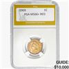 Image 1 : 1909 Indian Head Cent PGA MS66+ RED