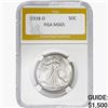 1936-D Walking Liberty Half Dollar PGA MS65