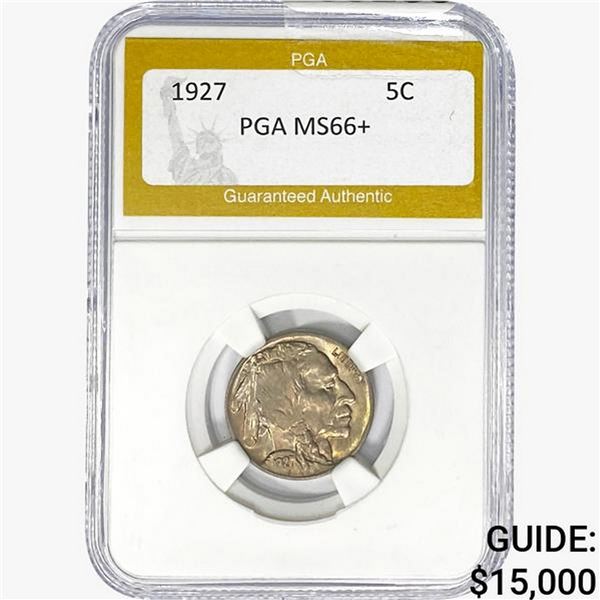 1927 Buffalo Nickel PGA MS66+