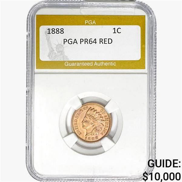 1888 Indian Head Cent PGA PR64 RED