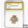 Image 1 : 1909-S Wheat Cent PGA MS65 RED