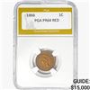 Image 1 : 1866 Indian Head Cent PGA PR64 RED