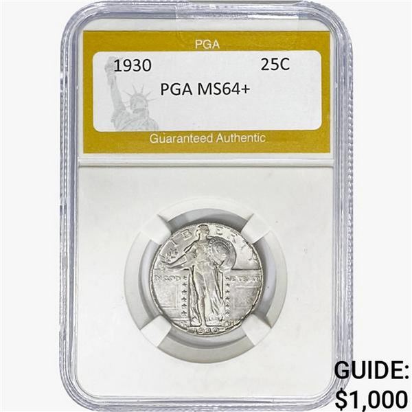 1930 Standing Liberty Quarter PGA MS64+