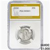 Image 1 : 1930 Standing Liberty Quarter PGA MS64+