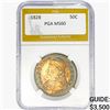 Image 1 : 1828 Capped Bust Half Dollar PGA MS60