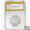 Image 1 : 1917 T1 Standing Liberty Quarter PGA MS64 FH
