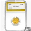Image 1 : 1912 $2.50 Gold Quarter Eagle PGA MS65