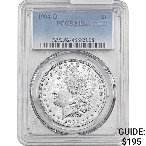 1904-O Morgan Silver Dollar PCGS MS62