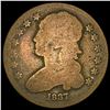 Image 1 : 1837 Capped Bust Quarter NICELY CIRCULATED