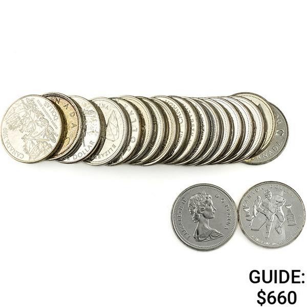 1972-1993 [20] $1 Silver Canada