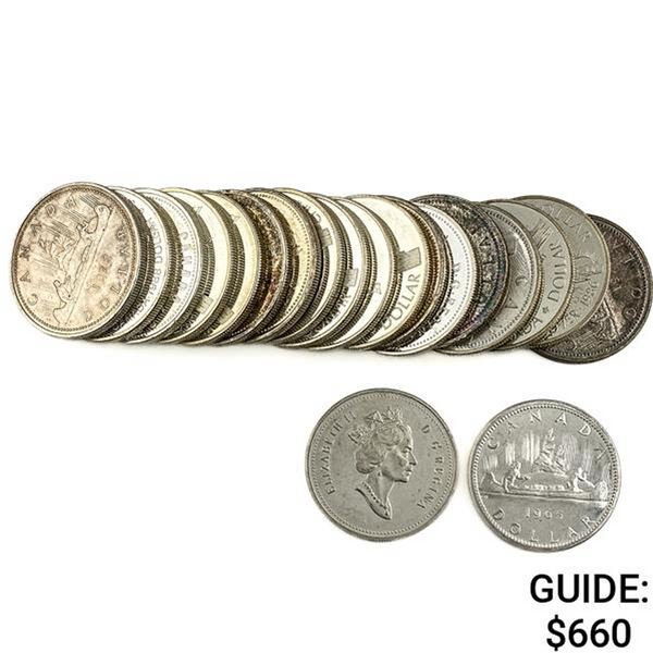 1965-1993 [20] $1 Silver Canada