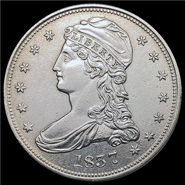 1837 Capped Bust Half Dollar CHOICE BU