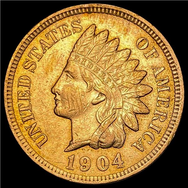 1904 RED Indian Head Cent UNCIRCULATED