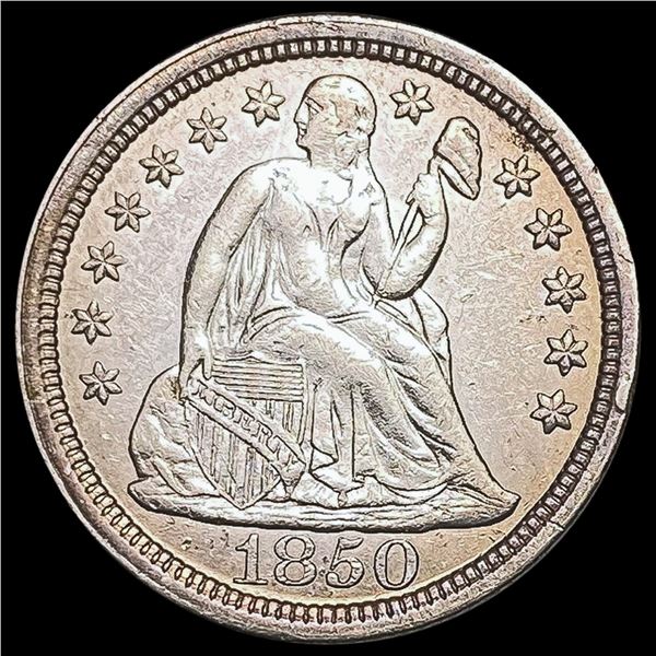 1850 Seated Liberty Dime UNCIRCULATED