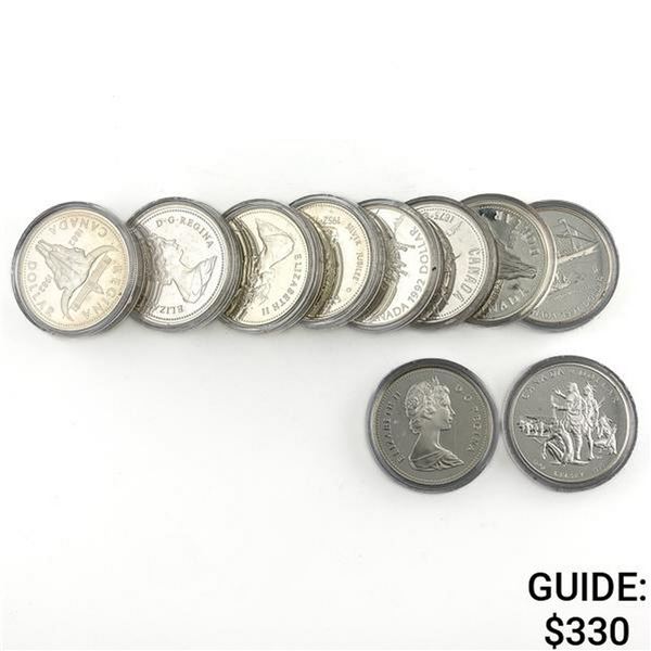 1975-1992 [10] $1 Silver Canada