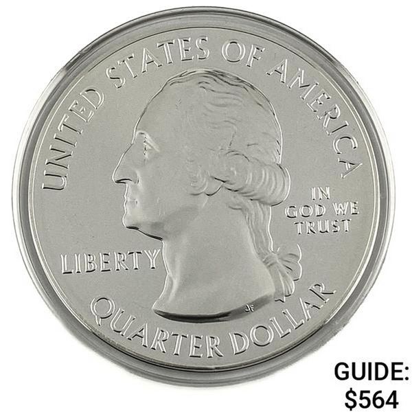 2018 Silver 5 oz 25C Pictured Rocks