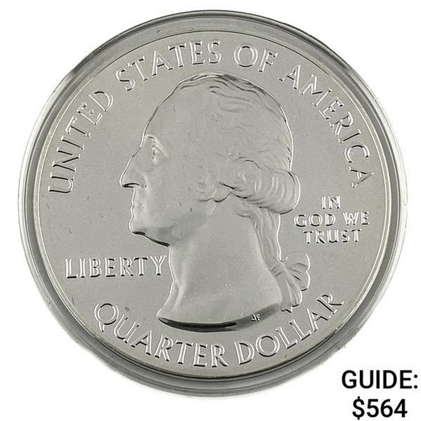 2018 Silver 5 oz 25C Pictured Rocks