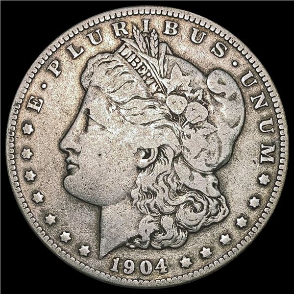 1904-S Morgan Silver Dollar NICELY CIRCULATED