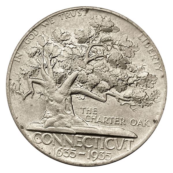 1935 Connecticut Half Dollar