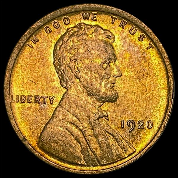 1920 RED Wheat Cent UNCIRCULATED