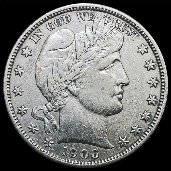 1906-S Barber Half Dollar UNCIRCULATED
