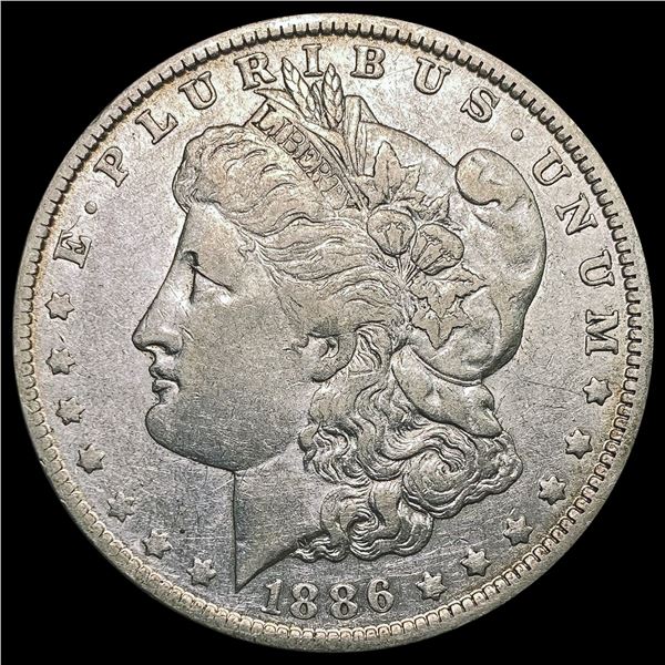 1886-O Morgan Silver Dollar NEARLY UNCIRCULATED