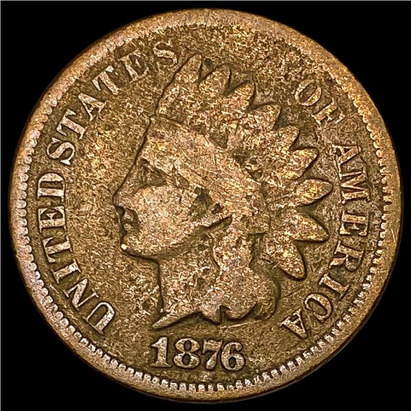 1876 Indian Head Cent NICELY CIRCULATED
