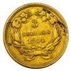 Image 2 : 1854 $3 Gold Piece
