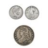 Image 1 : 1834-1924 [3] U.S. Silver Coin Type Lot