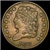 1833 Classic Head Half Cent NEARLY UNCIRCULATED