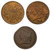 Image 1 : 1828-1864 [3] U.S. Copper Type Lot