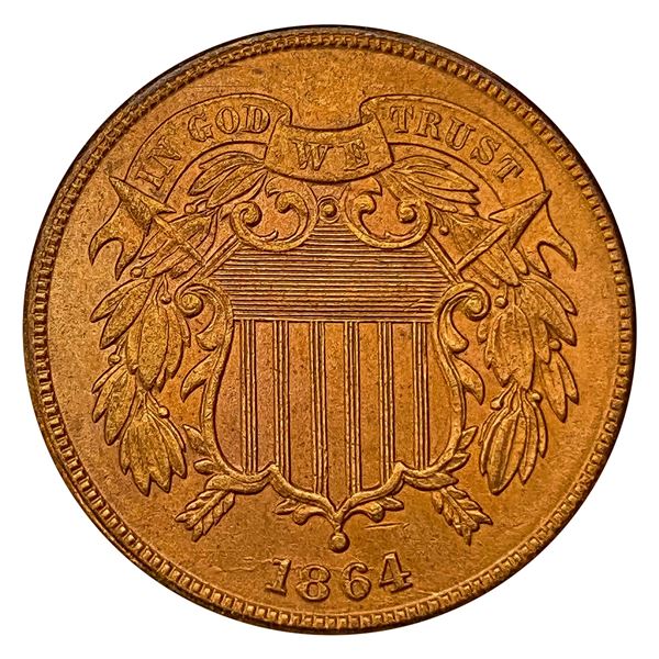 1864 Two Cent Piece