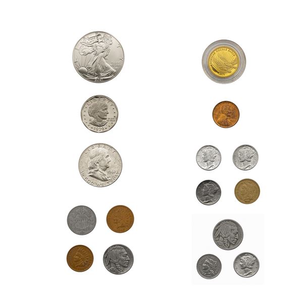 1865-2021 [16] Type Coin Lot