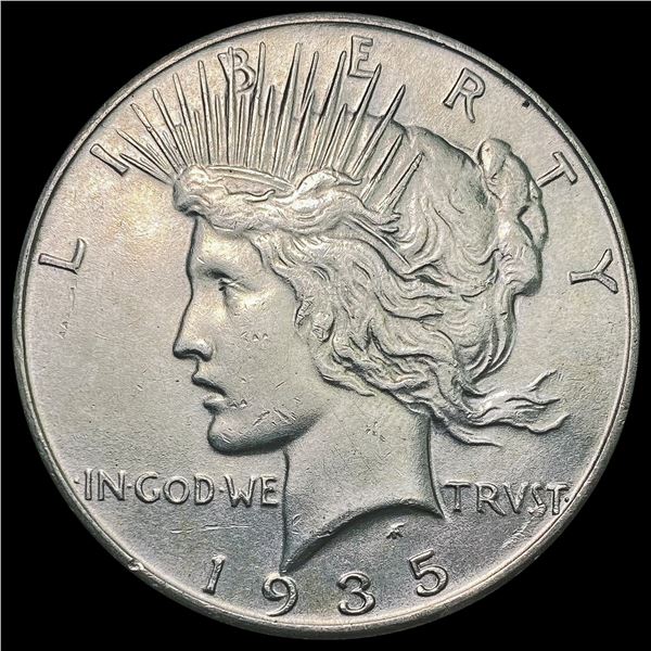 1935 Silver Peace Dollar UNCIRCULATED
