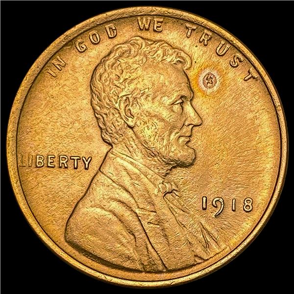 1918 RED Wheat Cent UNCIRCULATED