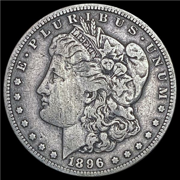 1896-S Morgan Silver Dollar LIGHTLY CIRCULATED