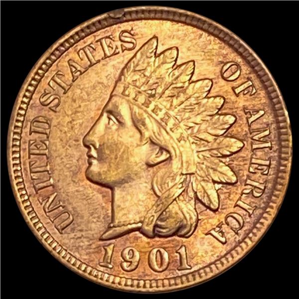 1901 RD Indian Head Cent UNCIRCULATED