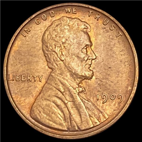 1909 VDB RD Wheat Cent UNCIRCULATED