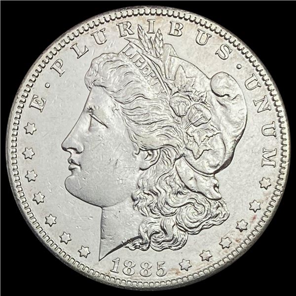 1885-S Morgan Silver Dollar CLOSELY UNCIRCULATED