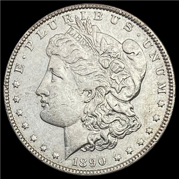1890 Morgan Silver Dollar CLOSELY UNCIRCULATED