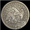 Image 2 : 1853 Arrows Rays Seated Liberty Quarter LIGHTLY CIRCULATED