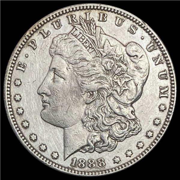 1888-S Morgan Silver Dollar CLOSELY UNCIRCULATED