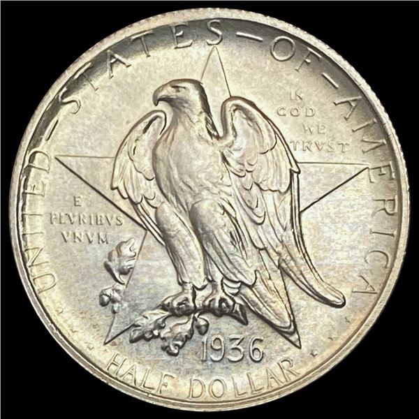 1936 Texas Half Dollar GEM BU