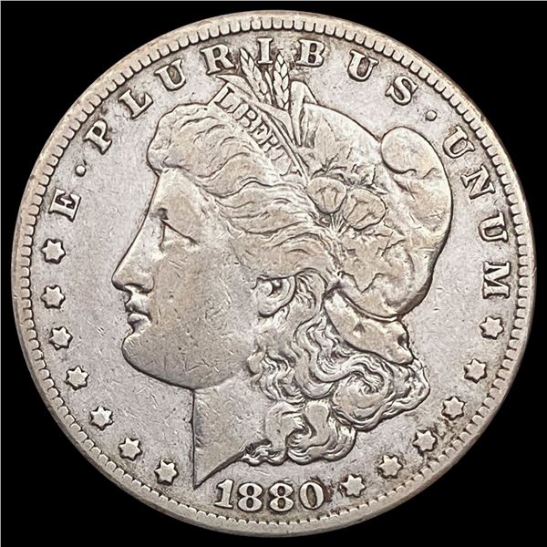 1880-CC Morgan Silver Dollar LIGHTLY CIRCULATED