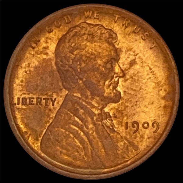 1909 VDB RD Wheat Cent CHOICE BU
