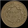 Image 2 : 1826 Classic Head Half Cent CLOSELY UNCIRCULATED